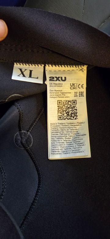 Tweedehands 2XU Propel P:2 Wetsuit 2024 bike — afbeelding 3 van 3