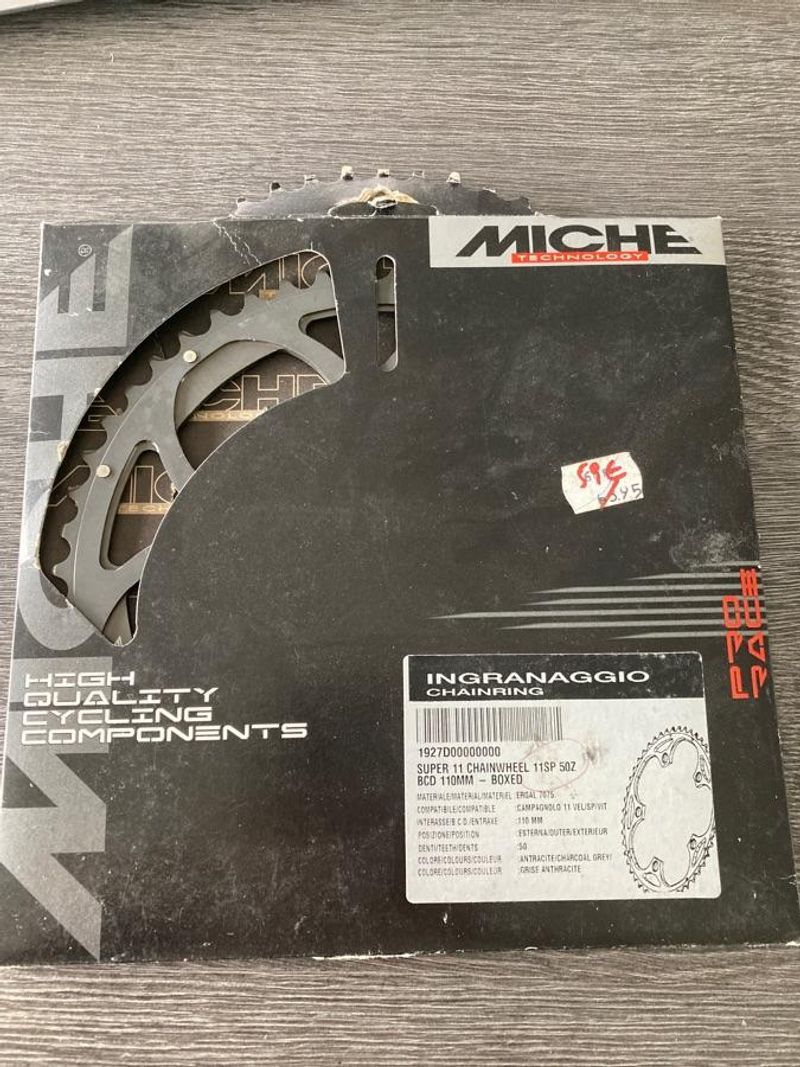Used Campagnolo Plateau Miche 50 dents 110 mm 11vit Drivetrain & Pedals