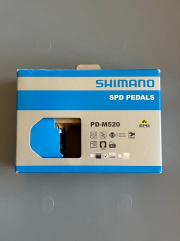 Brugt Shimano PD-M520 2026 Drivetrain & Pedals