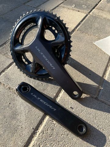 Shimano Ultegra R8100 Crankset 172.5 50/34 2022 Drivetrain & Pedals usato