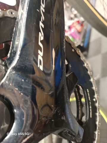 Gebrauchtes Shimano Dura-Ace FC-R9100-P Drivetrain & Pedals