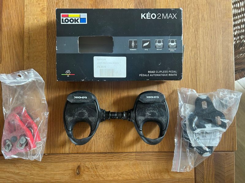 Used Look Keo 2 Max Drivetrain & Pedals