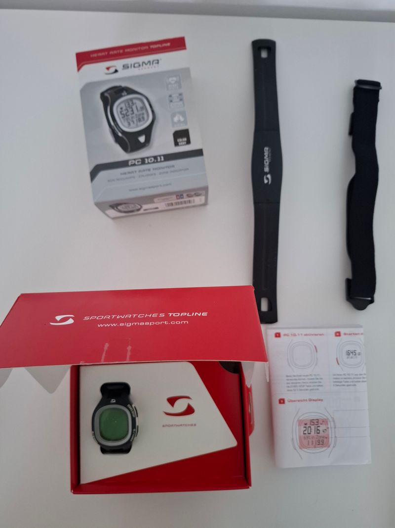 Tweedehands Sigma PC 10.11 Heart Rate Monitor 2012 Electronics