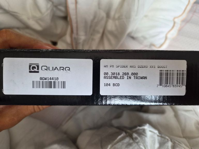 Brugt Quarq AXS DZero DUB Power Meter Spider 2026 bike — billede 2 af 3