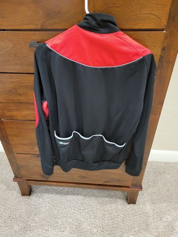 Used Santini Lined Cycling Jacket bike — image 2 of 4