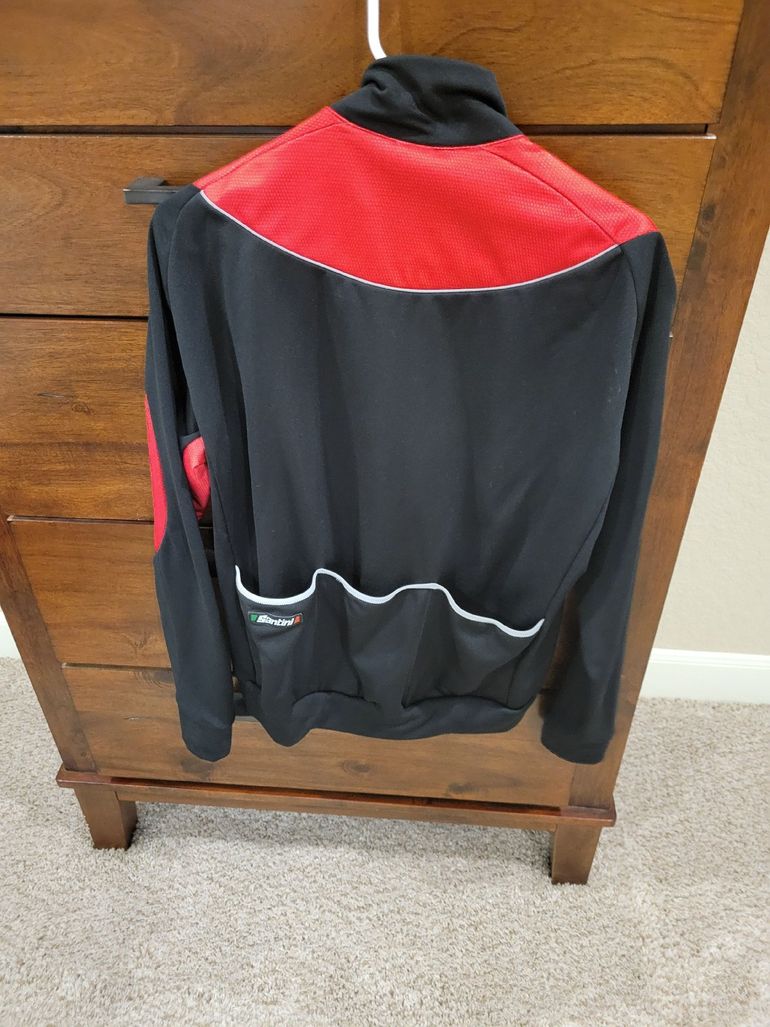 Used Santini Lined Cycling Jacket bike — image 2 of 4
