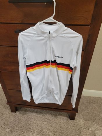 Used De Marchi Long Sleeve Germany Jersey Cycling Clothing