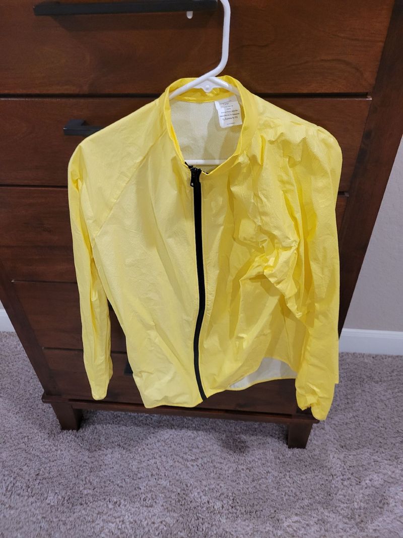 Used RSI High Visibility Rain Jacket Cycling Clothing
