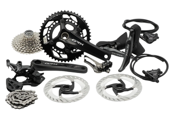 Brugt Shimano GRX 820 2x12 Groupset 2025 Groupset