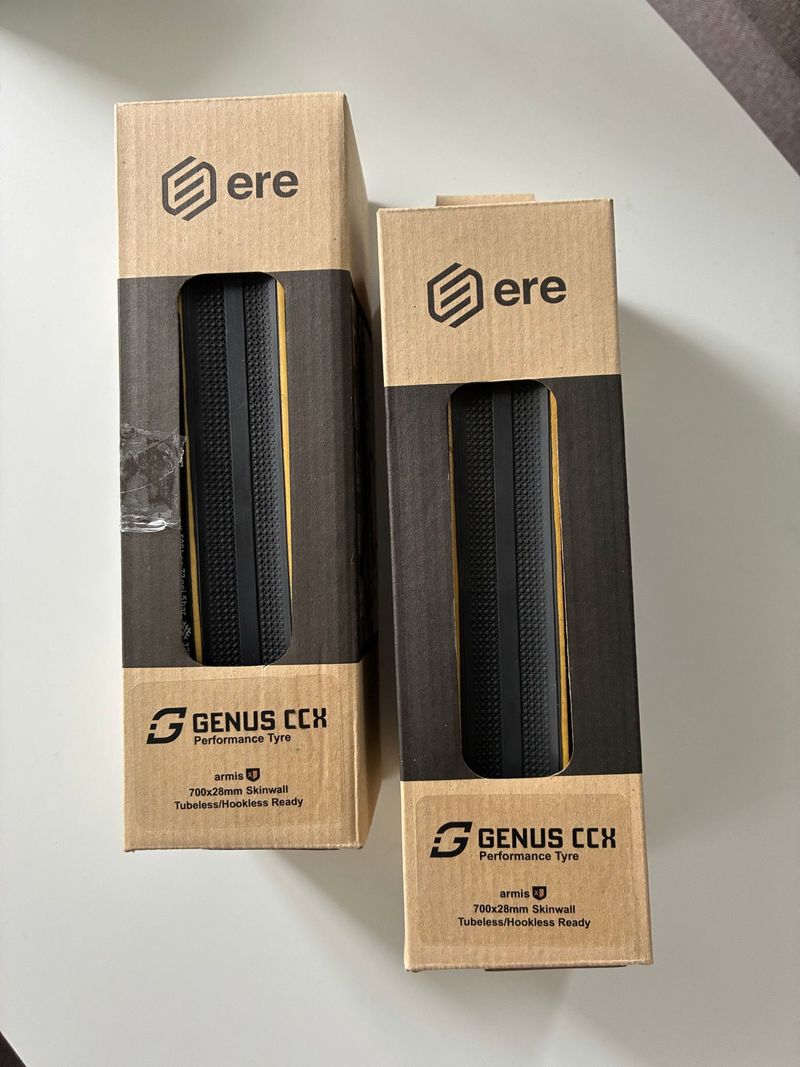 Used ere research Genus Pro CCX Skinwall Tyres Tyres & Tubes