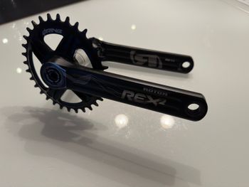 Gebrauchtes Rotor Rex2 Crank Drivetrain & Pedals