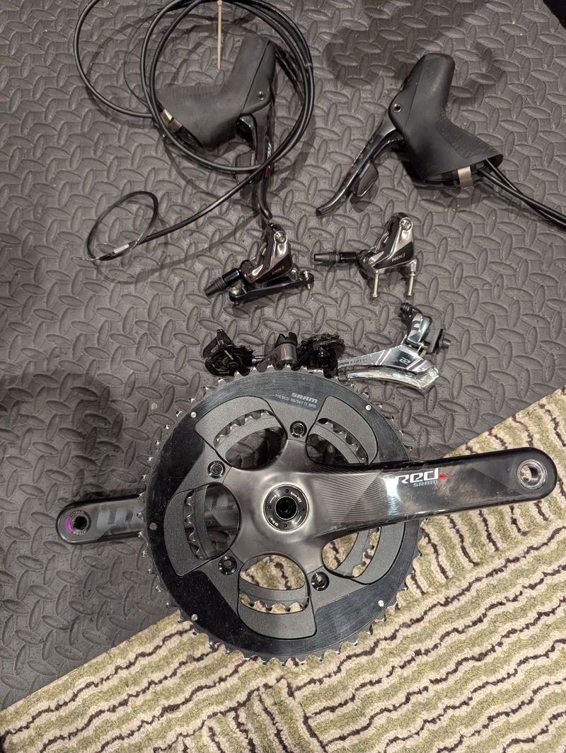 Used Sram Red 22 HRD Groupset Groupset