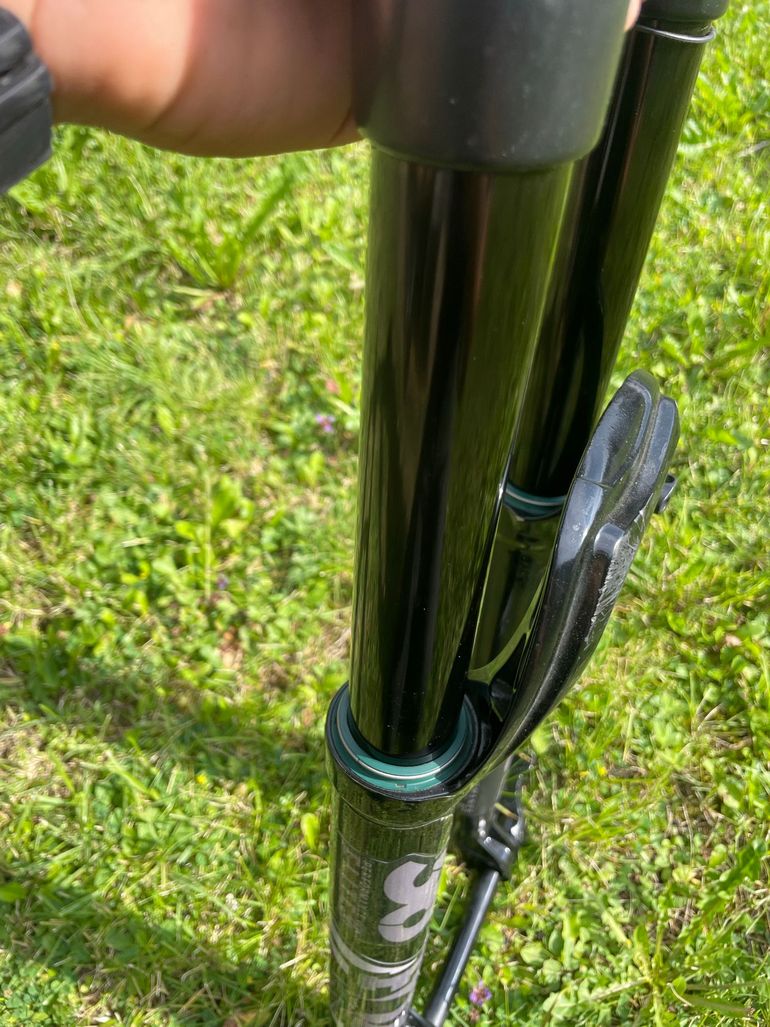 Brugt Fox 36 29” Grip2 170mm bike — billede 5 af 8
