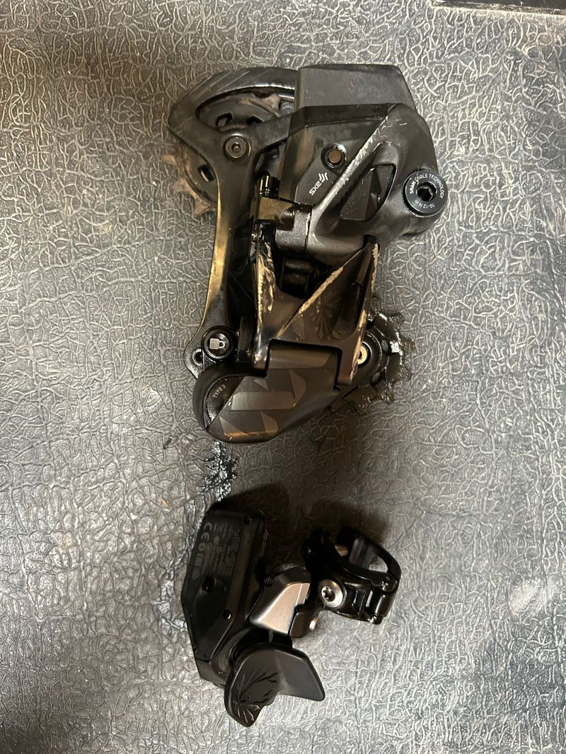 Tweedehands Sram XX1 Eagle AXS Rear Derailleur 2021 Drivetrain & Pedals