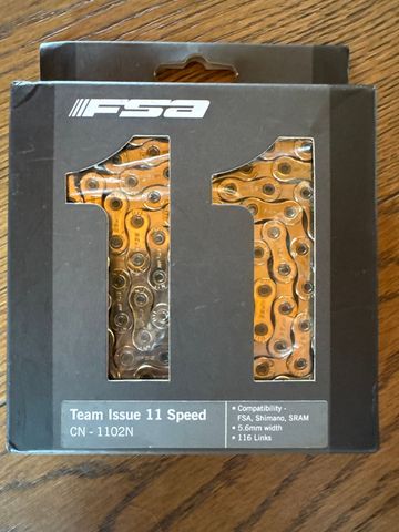 Used Fsa Team Issue Chain 11 Speed Drivetrain & Pedals