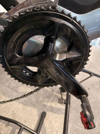 Shimano 105 12V Crankset with 4iiii Powermeter 2025 Drivetrain & Pedals usato