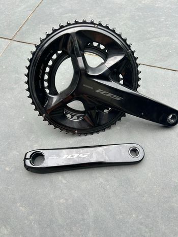 Used Shimano 105 Crank 2026 Drivetrain & Pedals