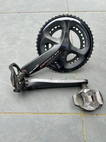 Tweedehands Shimano FC-R8000 2021 Drivetrain & Pedals