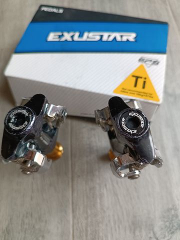 Used Exustar E-PM215Ti Pedals bike — image 6 of 10