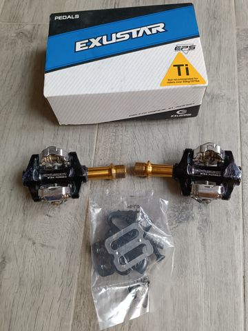 Used Exustar E-PM215Ti Pedals bike — image 2 of 10
