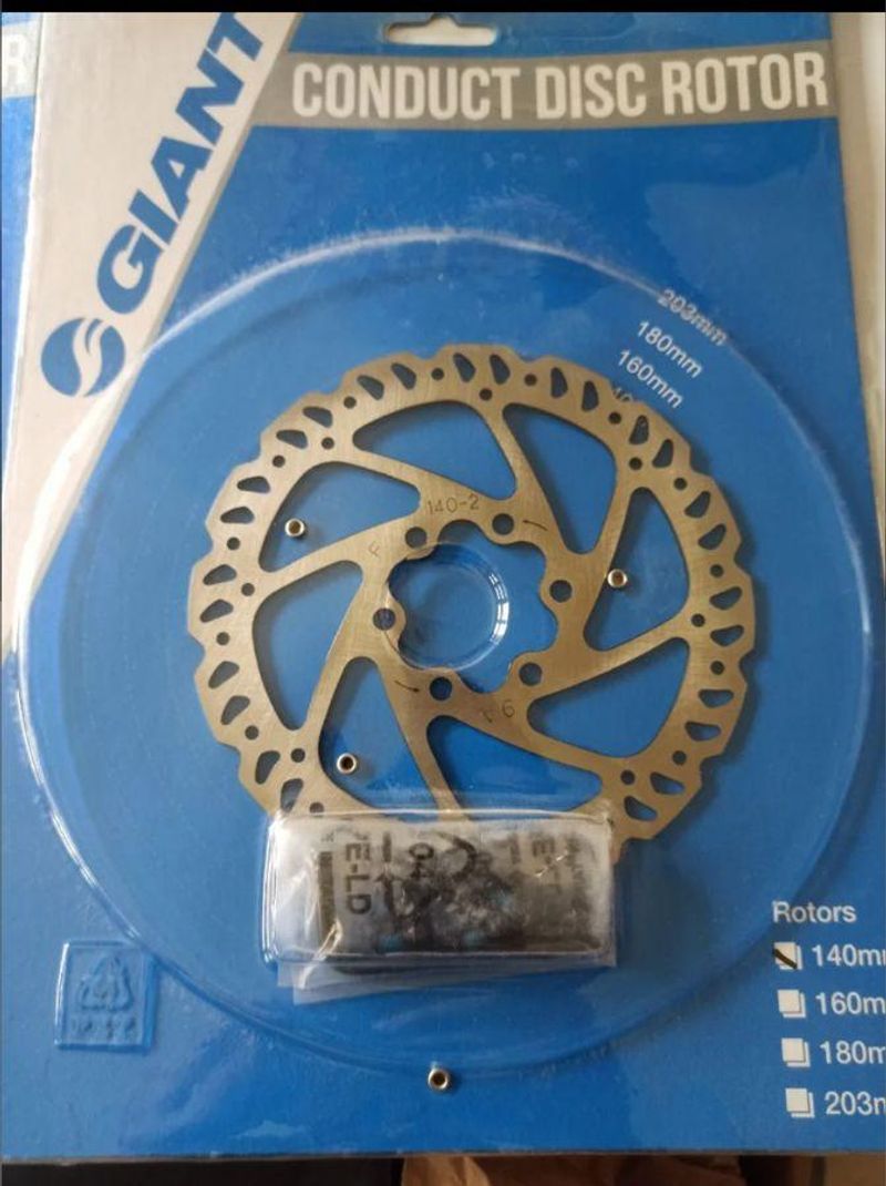 Used Giant Discos Giant 140mm 6 tornillos Brakes