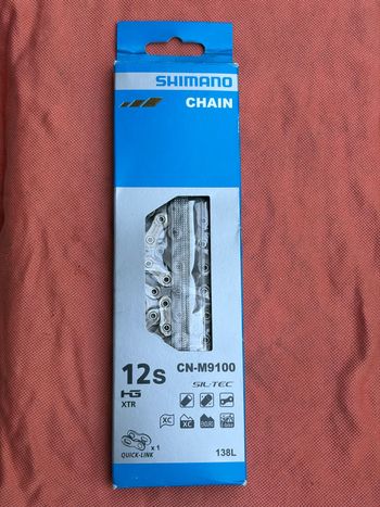 Käytetty Shimano CN-M9100 Chain 2026 Drivetrain & Pedals