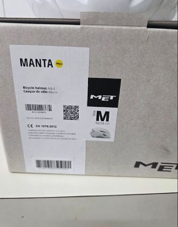 Gebrauchtes MET Manta MIPS Absolute White 2026 bike — Bild 5 von 5