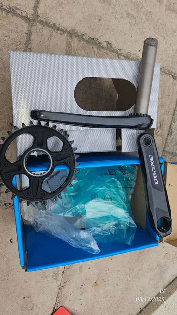 Used Shimano Deore FC-M6120-1 2025 Drivetrain & Pedals