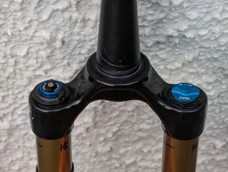 Brugt Fox Factory 34 Float 2022 bike — billede 6 af 9