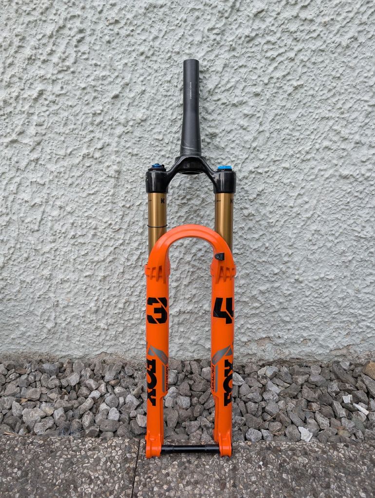 Brugt Fox Factory 34 Float 2022 bike — billede 8 af 9