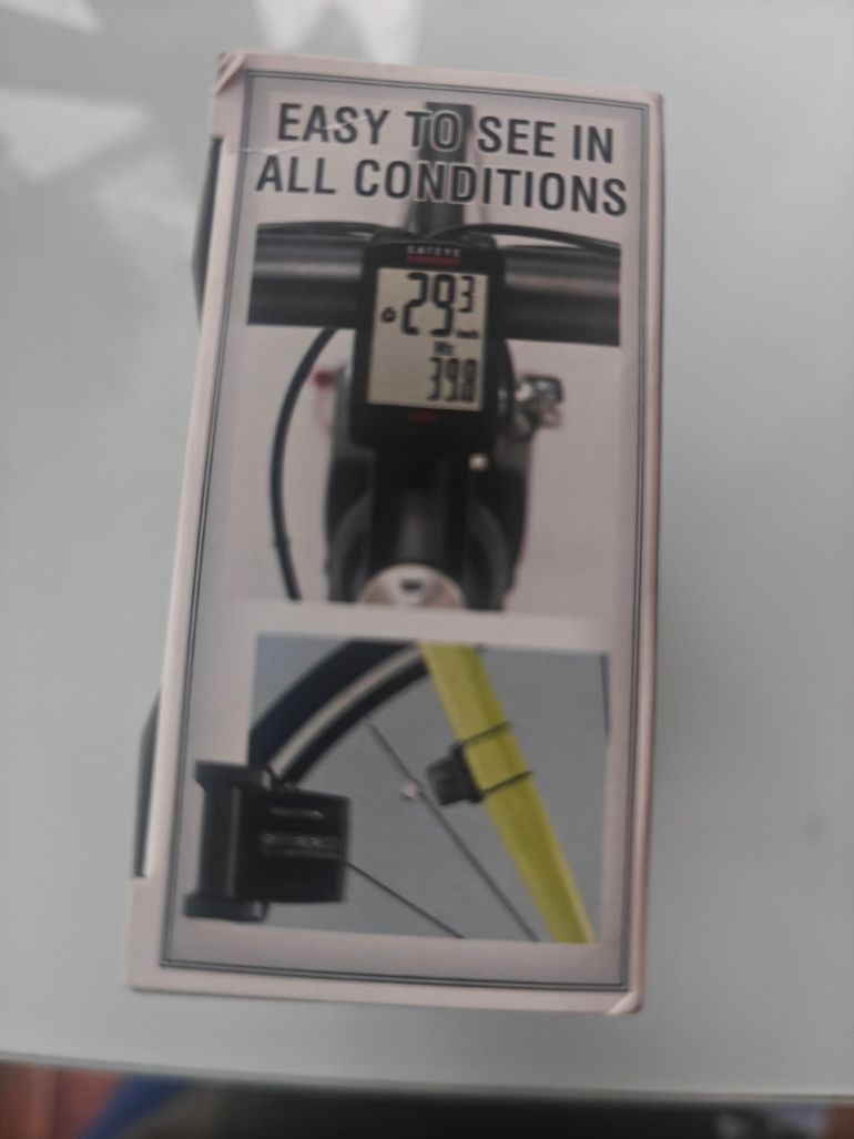 Cateye Ciclo Computer Padrone bike usato — immagine 2 di 2