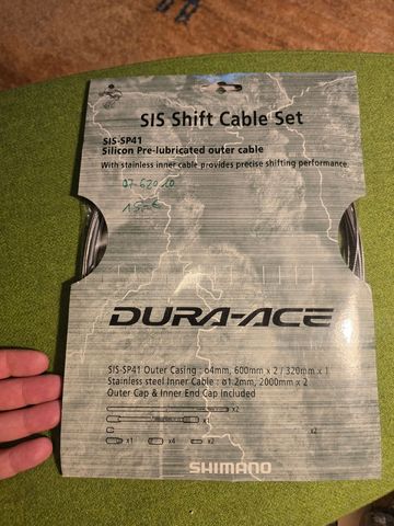 Used Shimano Dura-Ace SIS-SP41 Cable Set Drivetrain & Pedals