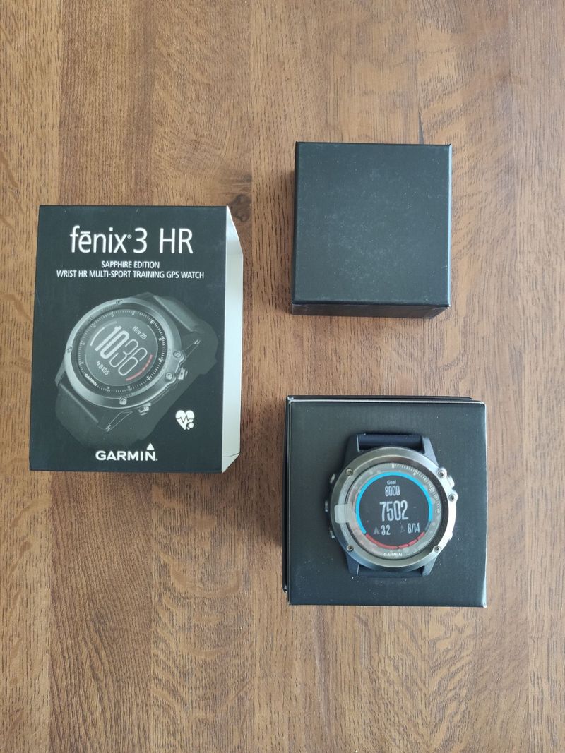 Used Garmin Fenix 3 HR Electronics