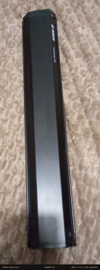 Brugt Bosch PowerTube 750 Battery Cycling Accessories