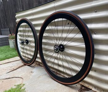 Used H+Son Formation Face / Suzue Pro Max SB Custom Track Wheelset Wheels
