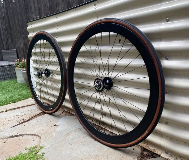 Used H+Son Formation Face / Suzue Pro Max SB Custom Track Wheelset Wheels