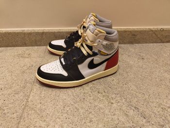 Used Nike Air Jordan 1 Retro High Union Black Toe Basketball