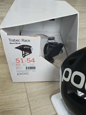 Brugt POC Trabec Race MTB Helmet bike — billede 12 af 12