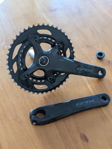 Shimano GRX FC-RX610 Crankset 2025 Drivetrain & Pedals usato
