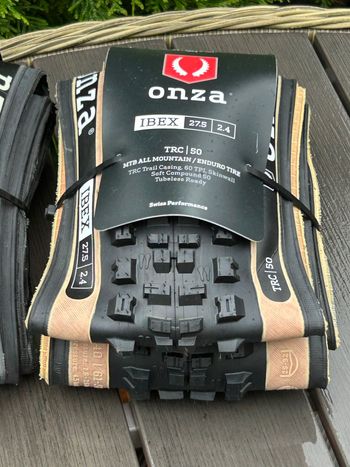 Brugt Onza Tires Ibex Tyres & Tubes