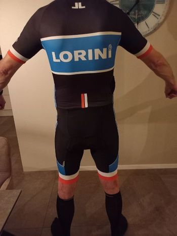 Snelpak Tijdrit Tenue 2025 Cycling Clothing usato