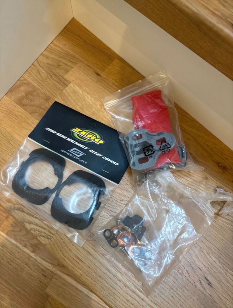 Used Speedplay Cleats cover and Crankbrothers and look cleats Drivetrain & Pedals