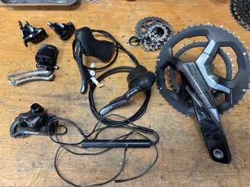 Tweedehands Fsa K-Force WE Groupset Groupset