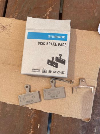 Used Shimano G05S-RX Brake Pads Brakes