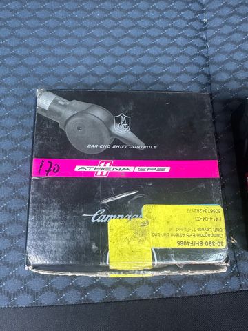 Brugt Campagnolo Athena EPS Bar End Shifters Drivetrain & Pedals