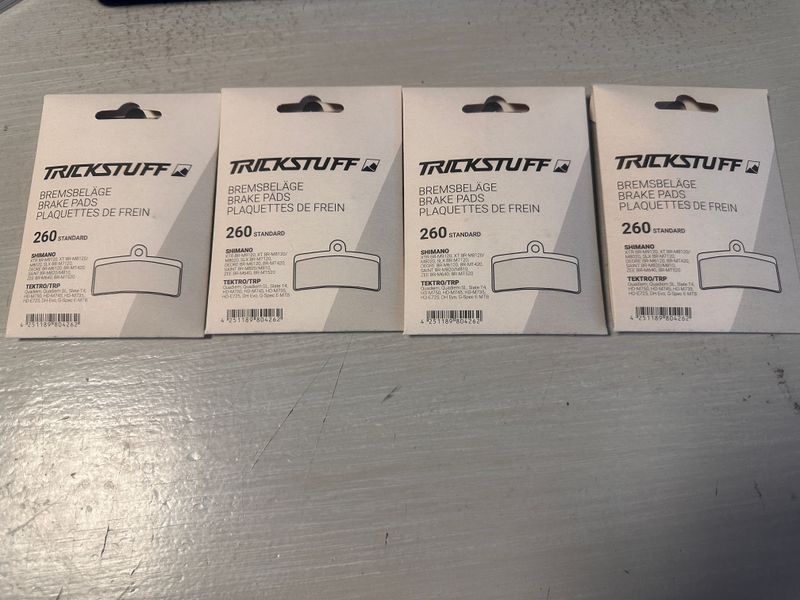 Used Trickstuff Standard 260 Brake Pads 2026 Brakes