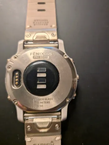 Used Garmin fenix 6s pro sapphire solar bike — image 3 of 6