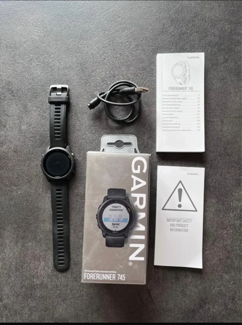 Brugt Garmin Forerunner 745 bike — billede 3 af 3