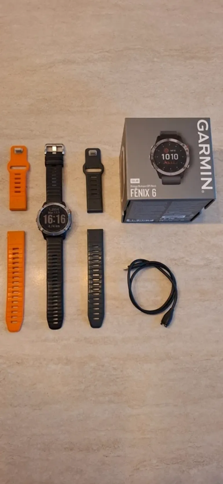 Garmin fēnix 6 Solar bike d'occasion — image 2 sur 5