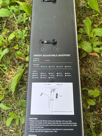 Tweedehands Tranzx 27.2mm dropper bike — afbeelding 11 van 11